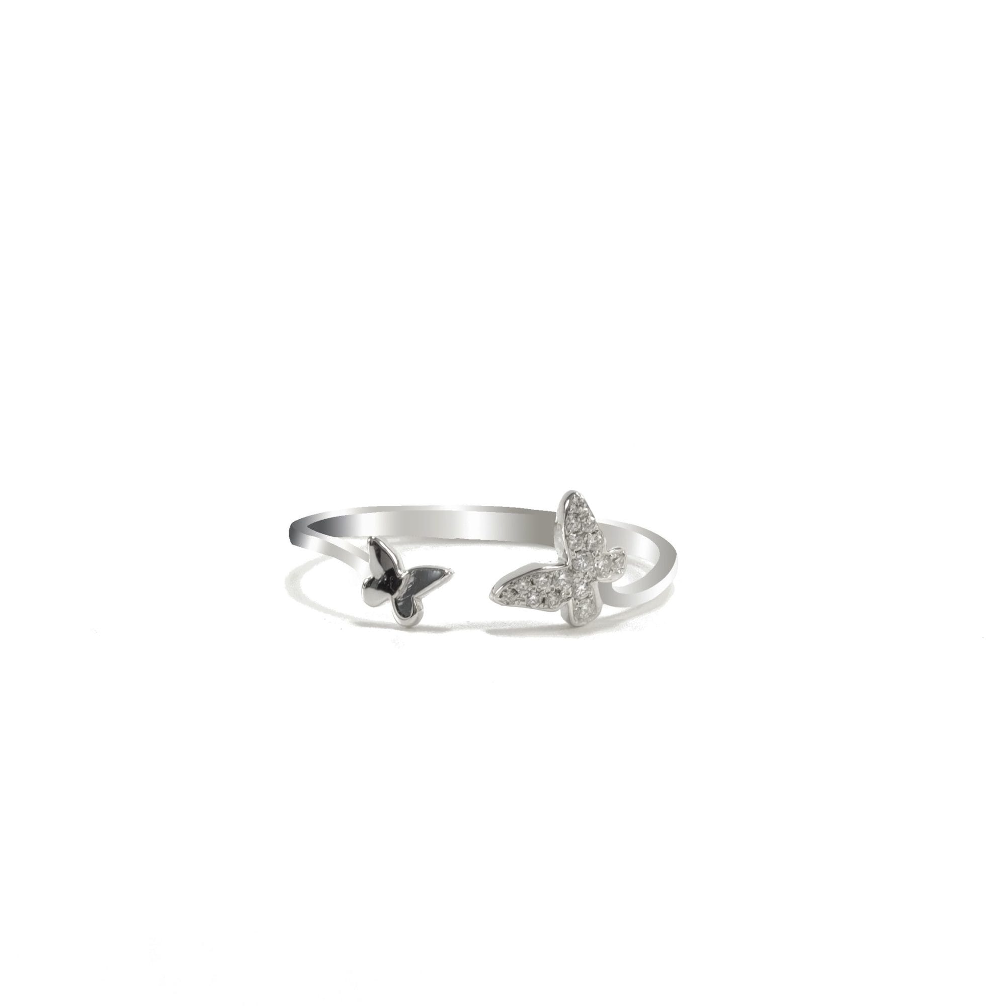 Duang Kaew Roselyn Butterfly Ring